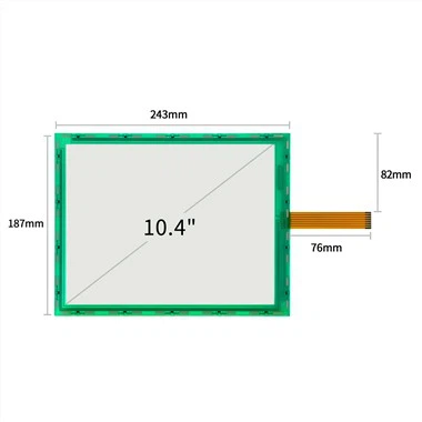 Digidydd Panel Sgrin Gyffwrdd Ar gyfer FUJITSU N010-0550-T601 N010-0550-T601-T